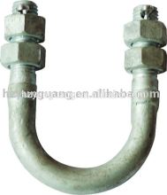 power line bolt fitting guy wire fitting electric line hardware insulator end accessories electric transmission lines fitting