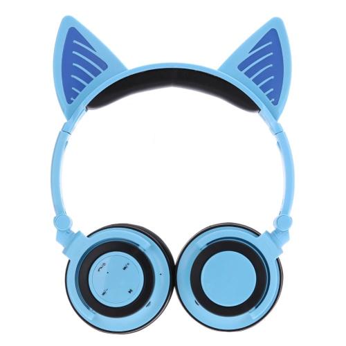 Cuffie Bluetooth per bambini con luci lampeggianti a LED