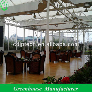 Insulated Tempered Glass Greenhouse