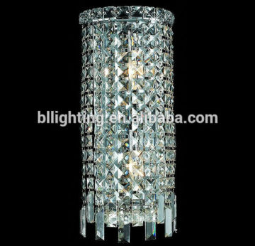 Contemporary Cylindrical bedside lamps crystal