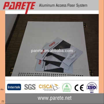 Aluminum access floor panels