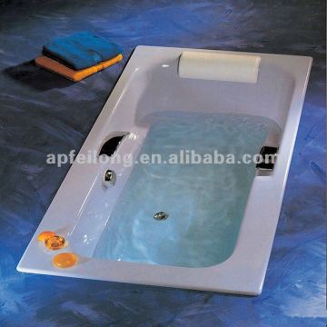 deep iron bathtub