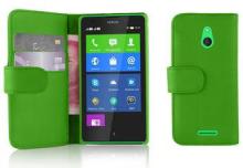 Luxury Stand PU Wallet Leather Nokia Mobile Phone Cases , N