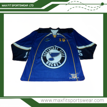 full sublimation printing home and away team ice hockey jersey