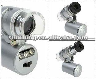 Hot!!! Compact 60X Microscope Lens for iPhone 4