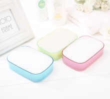 plastic colorful sope dish cute plastic bathroom bathtub
