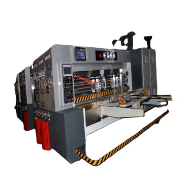 automatic carton box making machine