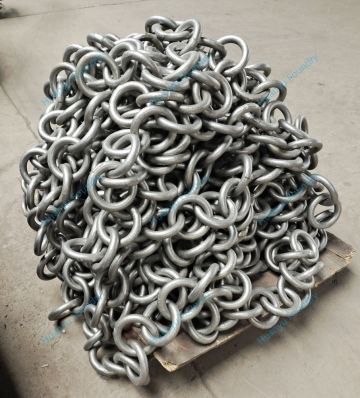 Cast Round Chain for Metallurgy