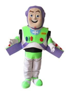Cartoon costume,buzz lightyear character,disney character,plush dress costume,animal costumes,disneyworld character