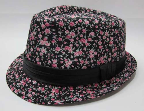 Moda Ladies cappelli di cotone stampato