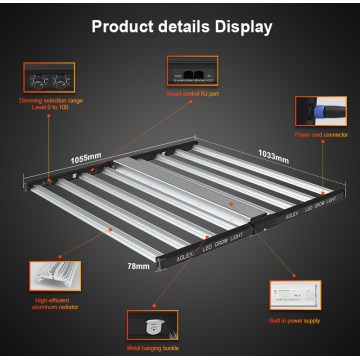 Luces en crecimiento LED Full Spectrum 1000W UV IR