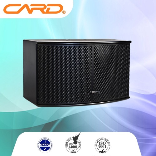 CARD subwoofer speaker box 18mm dj speaker box10 inch powered line array speaker