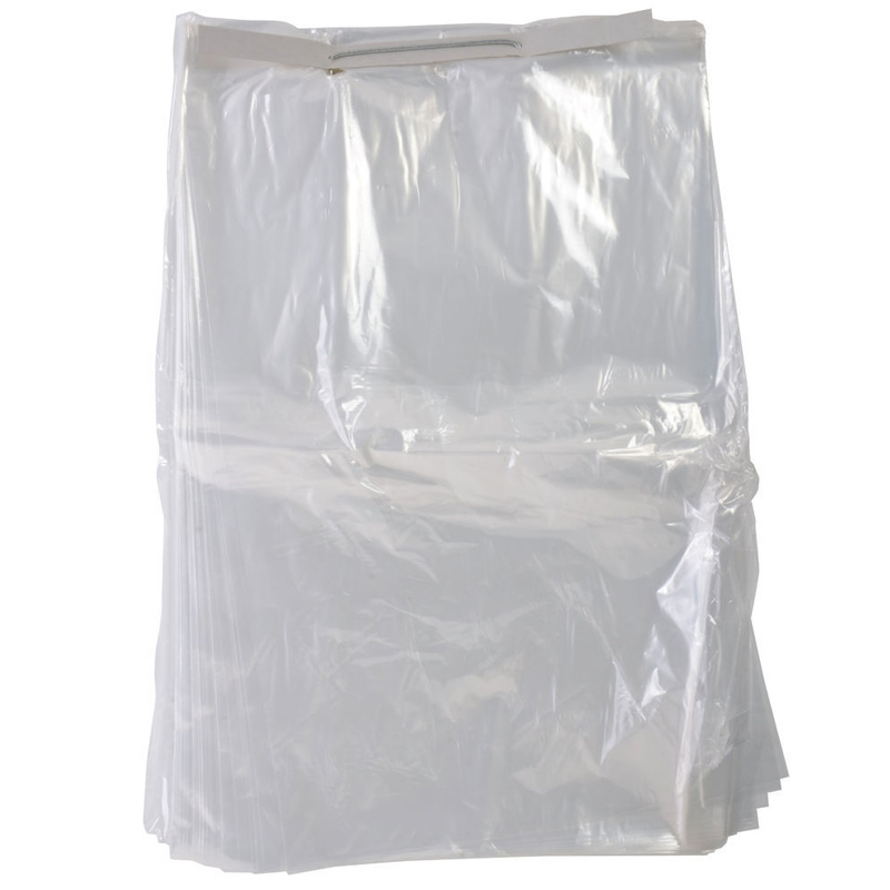 Transparent Plastic Flat Plain Fresh Deli Perforated Plastic Bag with Hook for Bread Bakery Packaging