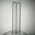 Provetta di vetro borosilicato cilindrico con bordo 10 ml