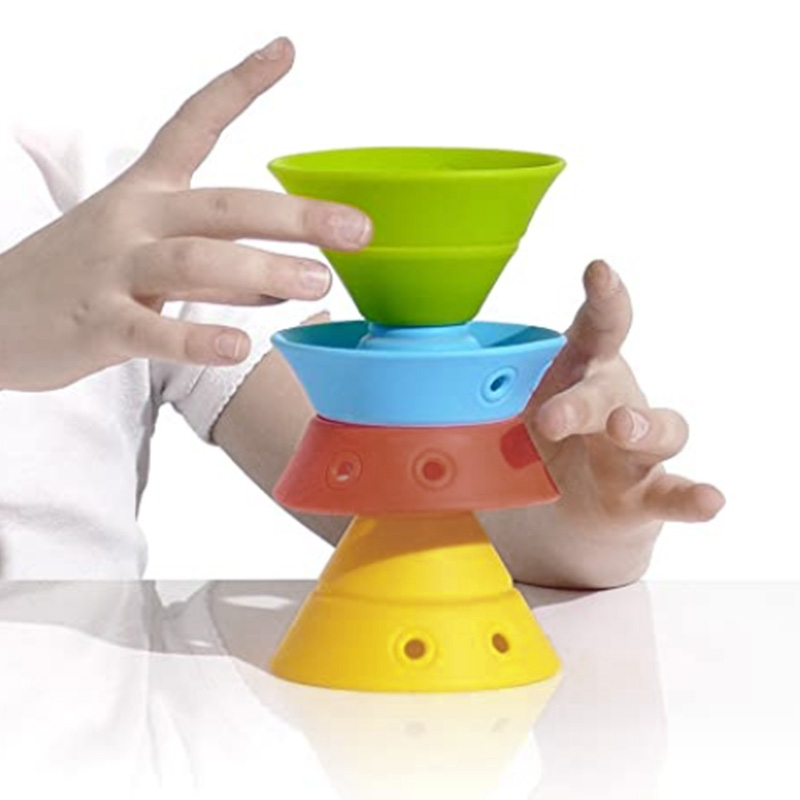 silicone stacking toys