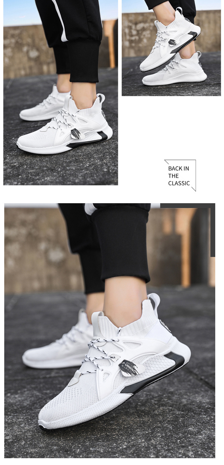 2021 Summer Men Shoes Korean Version of Fashion Casual Breathable Light Sports Shoes Cross-border Supply Tide Shoes