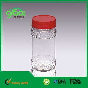 A24 PET jar PP cap plastic mason jar manufacturer