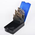 25pcs HSS M35 Cobalt 5% Twist Drill Bits