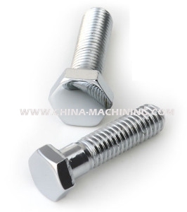 Silver Coated Alloy Steel Hexagon Bolts