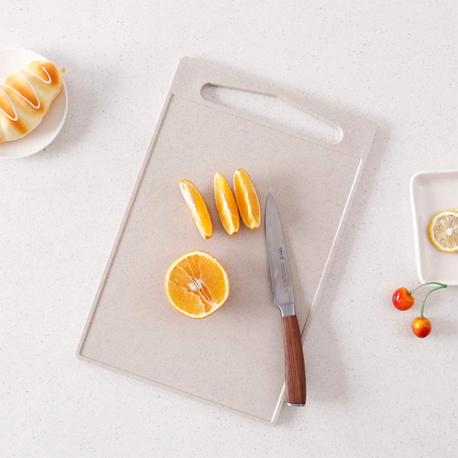 Saman dokulu kesme tahtası Straw textured cutting board