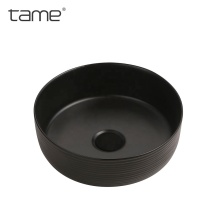 Colorful Small Bathroom Sink TAME PZ6511 Ceramic Handwash Basin