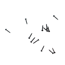 Flat head pointed tail cross slot M0.6 micro precision screw SUS410