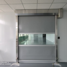 Rapid industrial PVC roller shutter