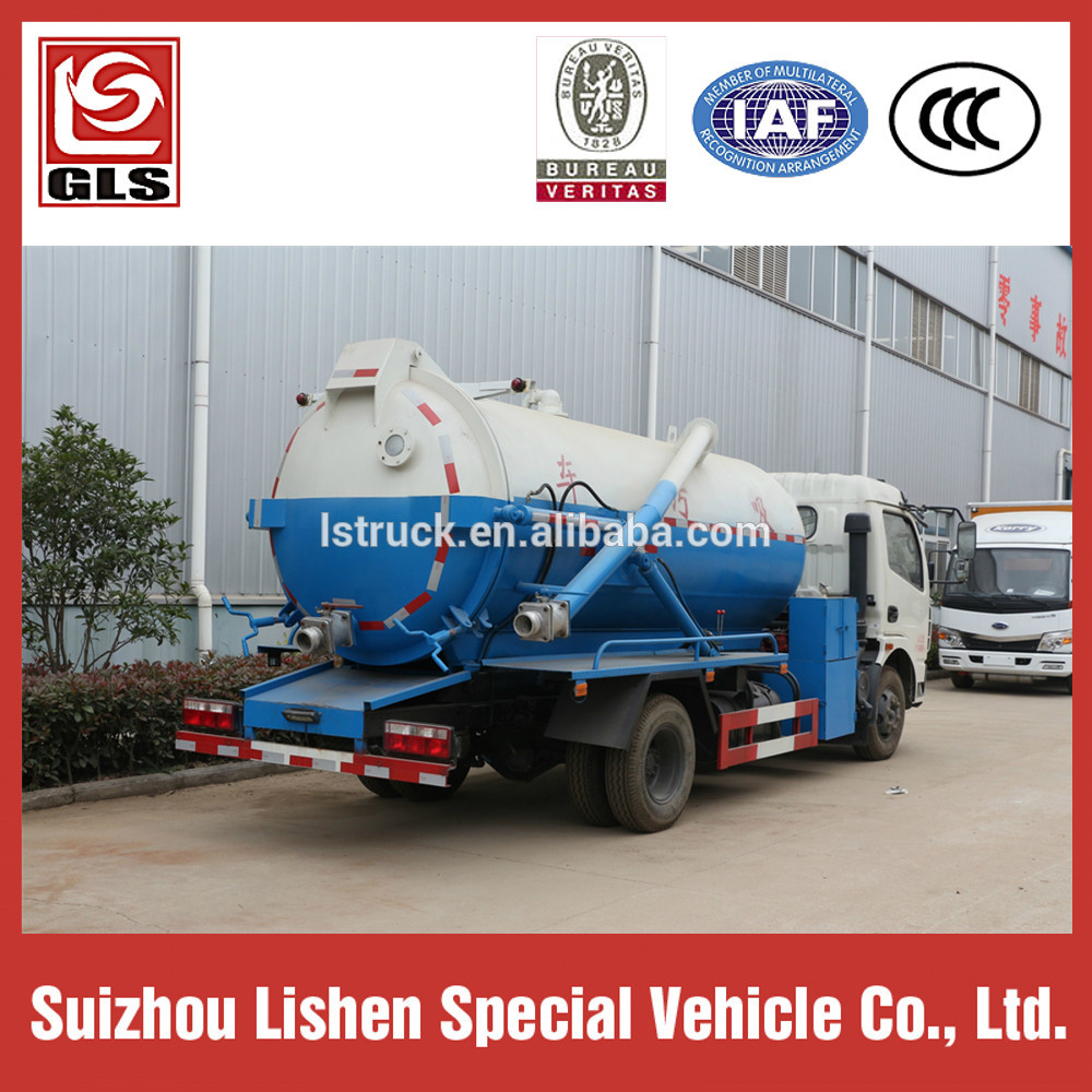 Dongfeng Small Mini Suction Sewage Truck Fecal