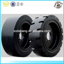 Brawler skid solid rubber tires