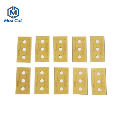 Tungsten Three Hole Slitting Blade For Film Cutting