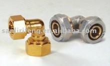 brass fitting equal elbow
