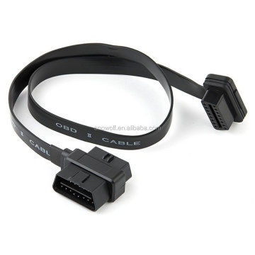 bbfly-A9 ODB II OBD2 16 Pin Splitter Extension Cable Adapter - 2FT
