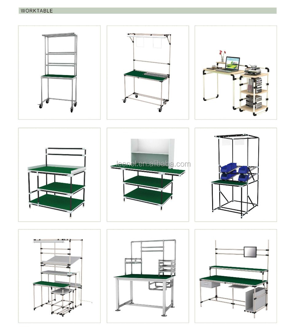 Customized Accept lean pipe for lean pipe rack system with high quality and cheap price