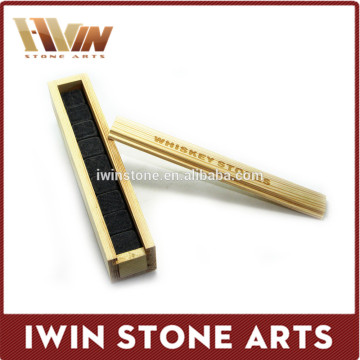 Premium Whiskey Rocks - Scotch Rocks - Best Gift Set Of 9 Whisky Chilling Cubes