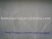 hemp 55%/ organic cotton 45% fabric