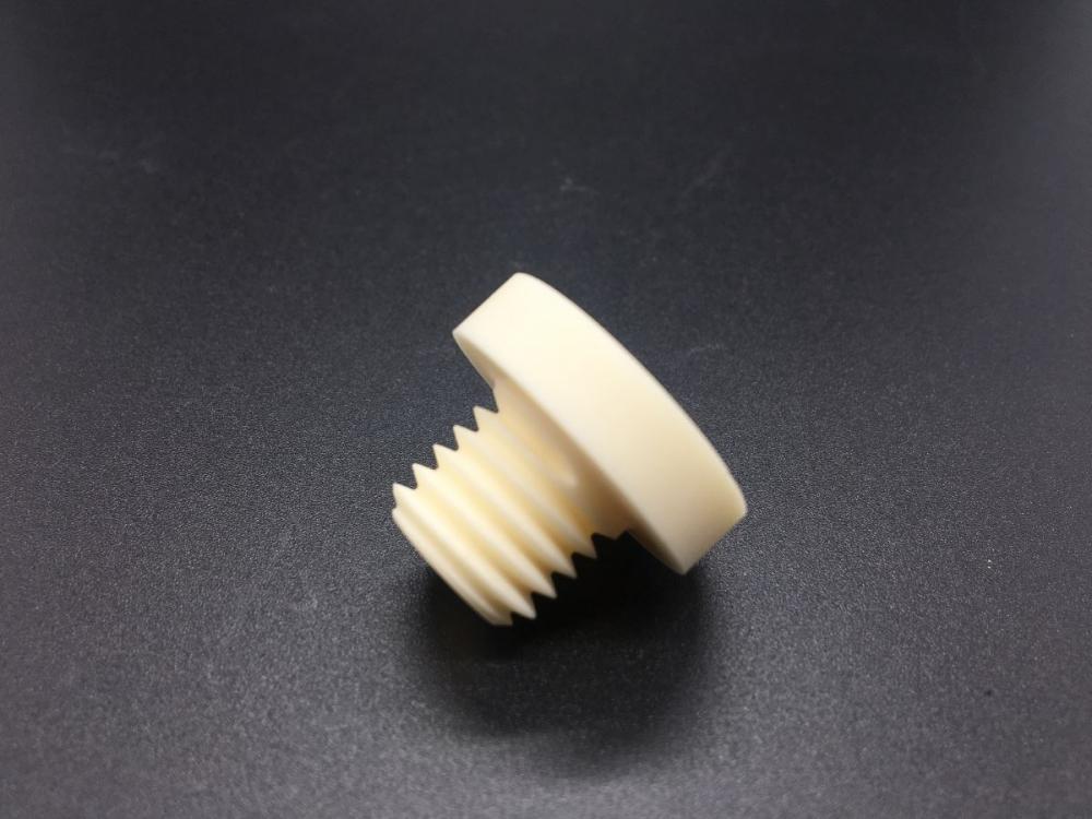 Alumina ceramic threaded screw machining manufacturer and supplier in China