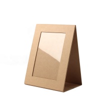 Customized Logo Fashion Photo Frame - 4x6 Cardboard Standing Frame for Pictures