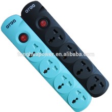 electrical socket outlet and plug /table socket /table top socket with 3/4 outlet socket