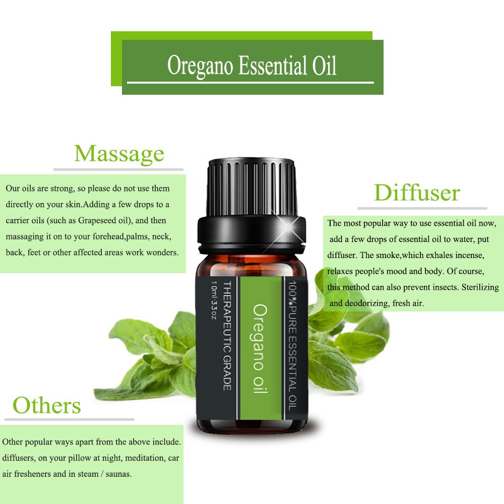 Label pribadi oregano oregano oil esensial berkualitas tinggi