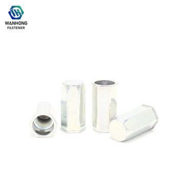 Galvanized Blind Hole Small Countersunk Hex Rivet Nuts