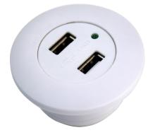 Dual Port USB Charger Desktop For Home