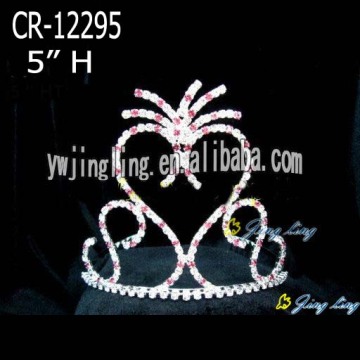 2018 Crystal Tiara Crown para niña