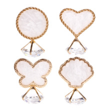 Crystal Diamond Heart Butterfly Nail Display Board