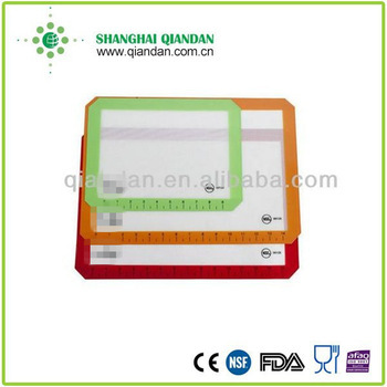 Fiberglass Silicone Baking Mat/ Half Size Silicone Baking Mat