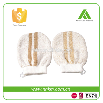 Ramie fabric Bath Mitt/Bath Gloves