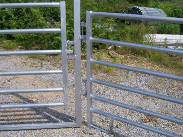 Heavy Duty Galvanized 6 Bar Corral Horse Panel Horse Yard Panel