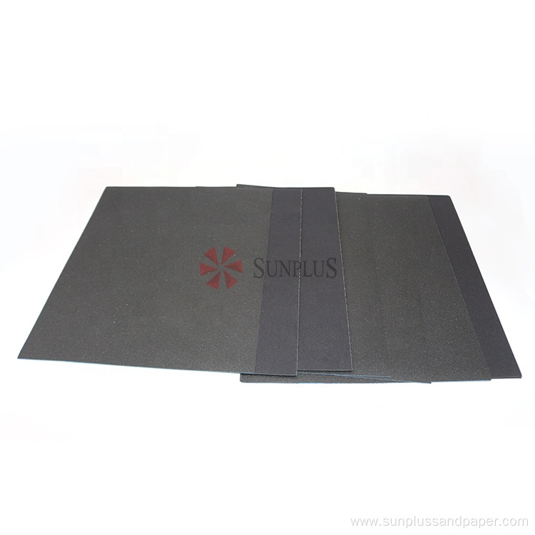 Silicon Carbide Waterproof Abrasive Paper Sand Paper Sheet