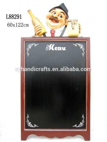 Bar Furniture funny wooden hanging restaurant menu board menu board, restaurant menu board design