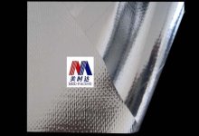 Aluminum Film laminate fiberglass insulation price for new roofing materials