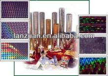 pet/bopp holographic film